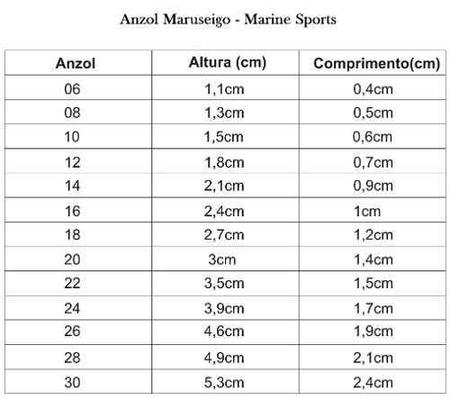 Imagem de Anzol Maruseigo Nº 12 Black Nickel - Marine Sports - 50 Peças