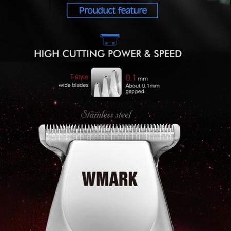 Imagem de Aparador De Cabelo Maquina De Acabamento Wmark Ng 310