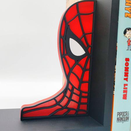 Aparador de Livros Homem Aranha Spider Man - Presente Super - Loja de  Presentes Criativos e Divertidos - Presente Super