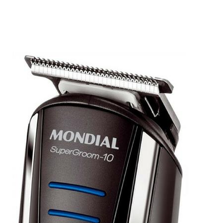 Imagem de aparador de Pelos barba Mondial BG-03 Super Groom 10 em 1 Bivolt