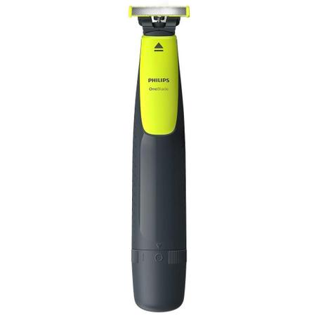 Imagem de Aparador de Pelos Philips QP2510/15 Oneblade, Cinza Chumbo/Verde Limão Bivolt