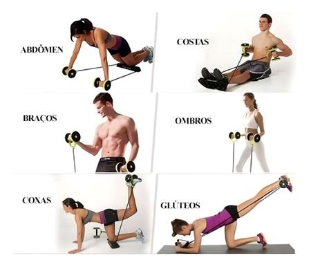 Imagem de Aparelho Abdômen Academia Exercícios Funcional Fitness