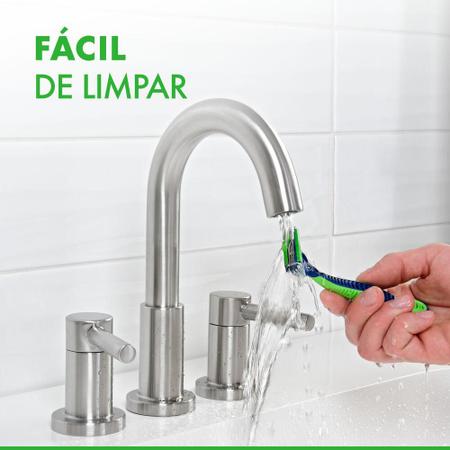 Imagem de Aparelho de Barbear Prestobarba 3 Gillette Sensecare c/ 8 Unidades