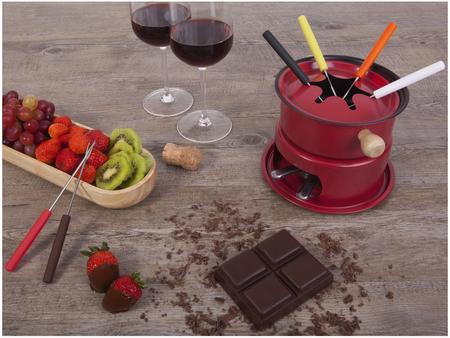 Imagem de Aparelho de Fondue Casambiente Vermelho