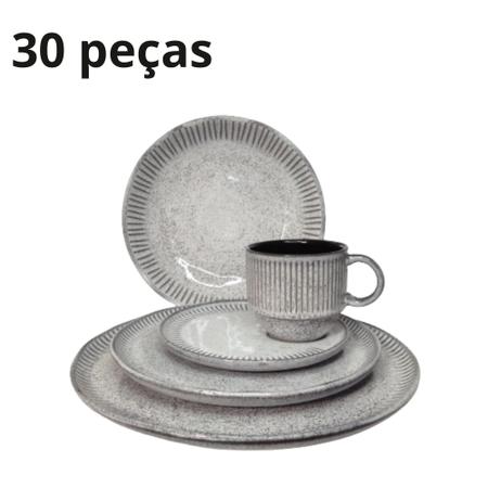 Imagem de Aparelho de jantar 30 peças Echo Porto Brasil
