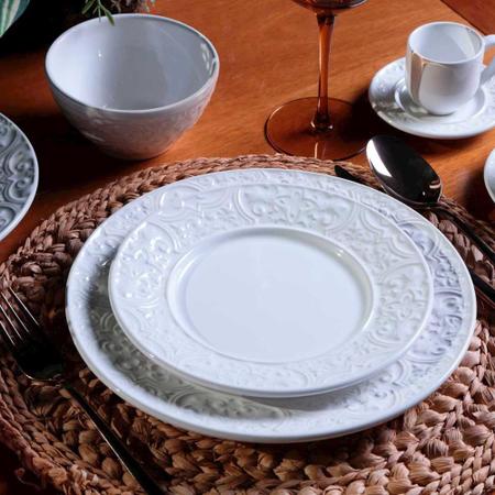 Aparelho de jantar 42 peças bali branco - Porto Brasil Cerâmica - Aparelho  de Jantar - Magazine Luiza