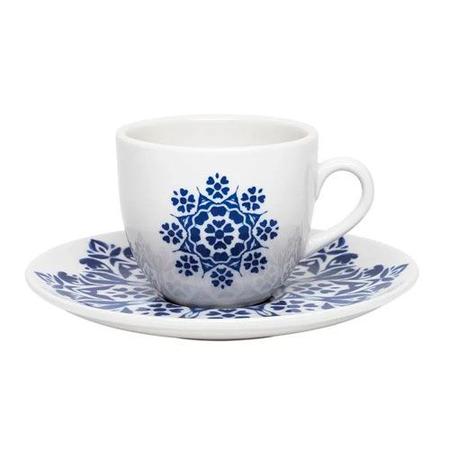 Imagem de Aparelho de Jantar Blue Indian - 20 Peças - Conjunto de Mesa de Jantar Clássico de Luxo - Clássico Requintado: Aparelho de Jantar de Porcelana