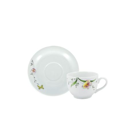 Imagem de Aparelho de jantar chá e café 42 peças carmem porcelana schmidt