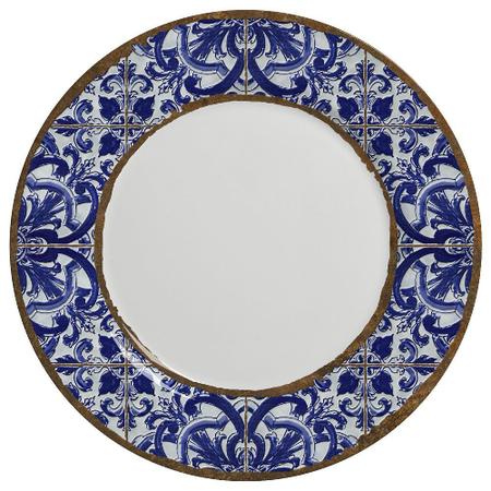 Imagem de Aparelho de jantar com 12 peças coimbra c/ bowl azul royal