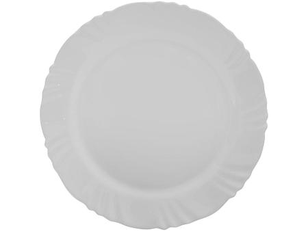 Imagem de Aparelho de Jantar com Taça 16 Peças Duralex - Redondo Branco Pétala