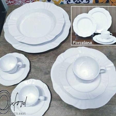 Jogo para Cha Soleil White Porcelana Oxford - Casa Canto