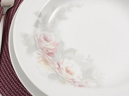 Imagem de Aparelho de Jantar Porcelana 30 Peças Romântica