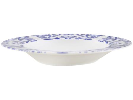 Imagem de Aparelho de Jantar Sobremesa e Chá 20 Peças Tramontina de Porcelana Azul Redondo Algarve