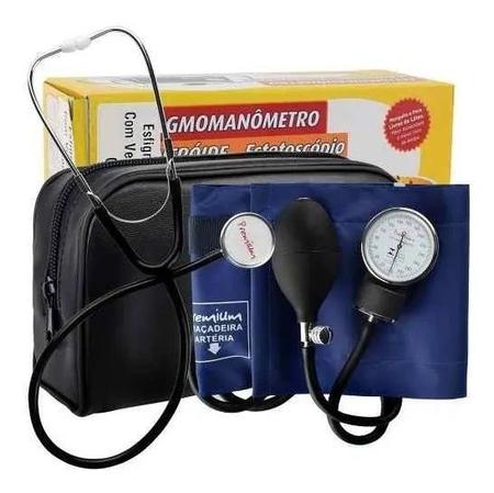 Aparelho De Medir Pressão Arterial Manual Esfigmomanômetro - Premium Imagem de Aparelho De Medir Pressão Arterial Manual Esfigmomanômetro