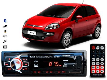 Imagem de Aparelho De Som Mp3 Fiat Punto Bluetooth Pendrive Rádio