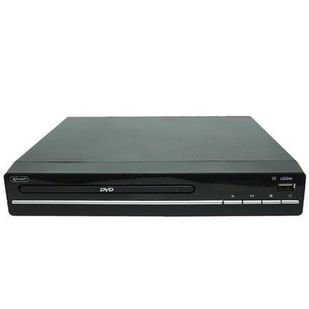 Imagem de Aparelho Dvd Player Rca 2.0 Canais Usb Mp3 Cd Ripping Display Led Controle Knup Preto KP-D120 Bivolt