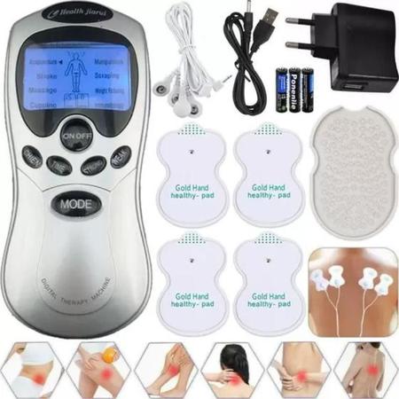 Imagem de Aparelho Eletroestimulação Fisioterapia Digital Tens e Fes Acupuntura Premium