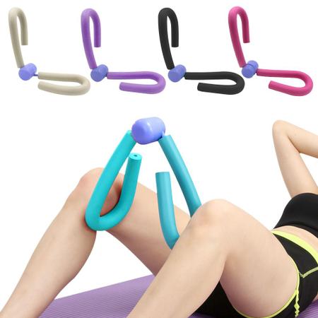Imagem de Aparelho Exercitador Borboleta Adutora Fitness Ginástica Para Treino Exercícios Braços Pernas Pilates Yoga