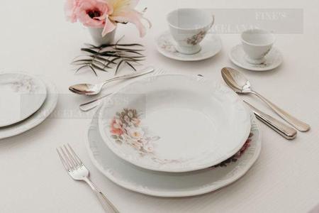 Imagem de Aparelho jogo de jantar chá e café 42 peças porcelana schmidt
