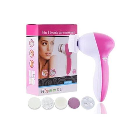 Imagem de Aparelho Massagem Limpeza Facial 5 In 1 Spa Derma + Nfe - Clockdahora