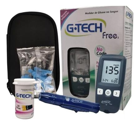 Aparelho Medidor de Glicose Glicemia Para Diabéticos - G-Tech - Medidor de  Glicose - Magazine Luiza