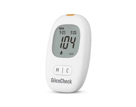Imagem de Aparelho Monitor Mediro De Glicemia Com Estojo, Lancetas, Caneta e Fitas Glicemicas Glicocheck Multilaser