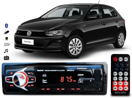 Imagem de Aparelho Som Mp3 Volkswagen Polo Bluetooth Pendrive Rádio