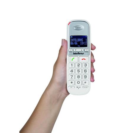 Aparelho Telefone Fixo Sem Fio Bina Tecnologia 3G Celular - Intelbras -  Ramais - Magazine Luiza