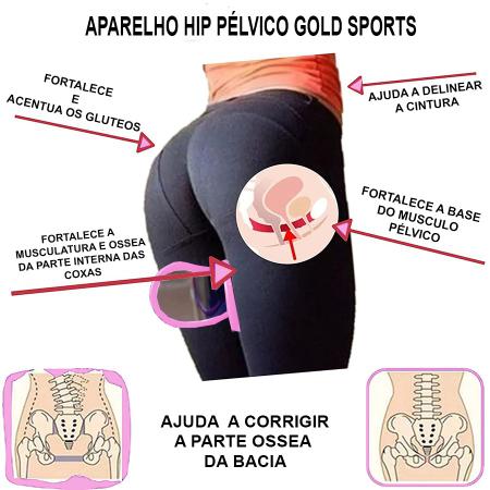 Imagem de Aparelho Trainner Gold Sports Hit Pélvis -Fortalecimento Muscular