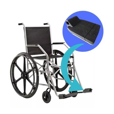 Imagem de Apoio De Pé Pedal Para Cadeira De Rodas Jaguaribe (par)