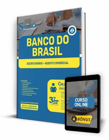 Imagem de Apostila Banco Do Brasil 2023 Escriturário Agente Comercial