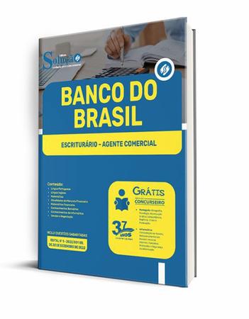 Imagem de Apostila Banco Do Brasil 2023 Escriturário Agente Comercial