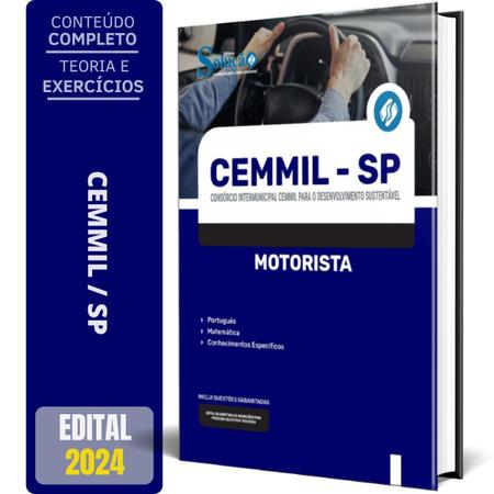 Imagem de Apostila Cemmil Sp 2024 - Motorista