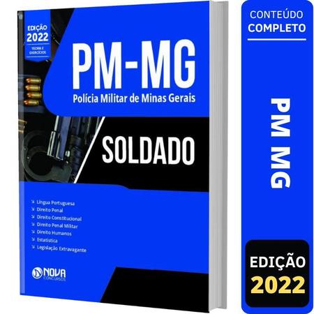 Concurso PM MG, Penal Militar