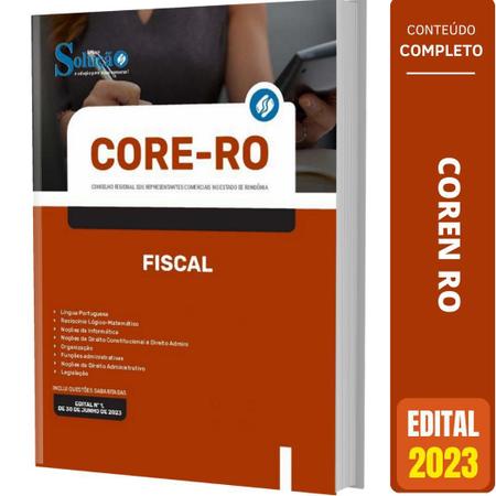 Imagem de Apostila Core Ro 2023 - Fiscal