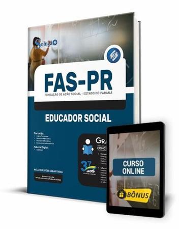 Imagem de Apostila Fas-Pr 2022 - Educador Social