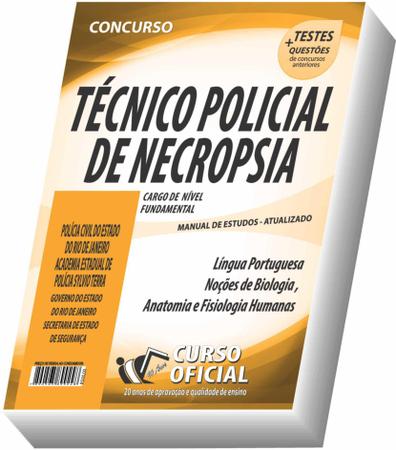 Imagem de Apostila PC-RJ Necropsia - Técnico Policial De Necropsia