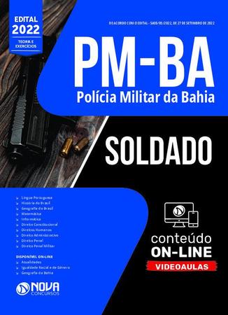 Concurso PM BA SOLDADO - Matemática 