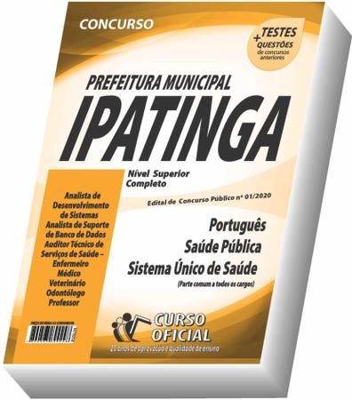 PREFEITURA DE IPATINGA - EDITAL PUBLICADO 