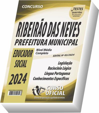 Apostila Prefeitura de Ribeirão das Neves - MG - Educador Social Imagem de Apostila Prefeitura de Ribeirão das Neves - MG - Educador Social