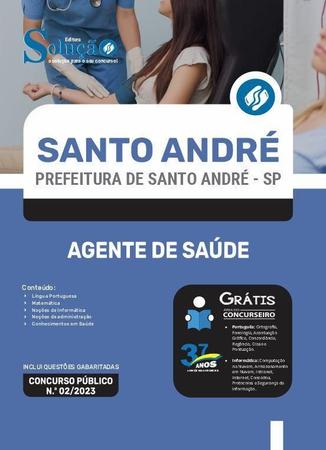 Imagem de Apostila Prefeitura De Santo André Sp 2023 - Agente De Saúde