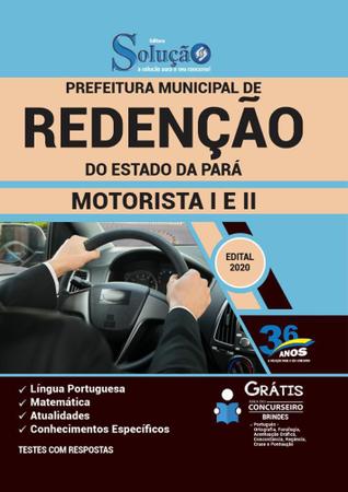 Imagem de Apostila Prefeitura Redenção Pa - Motorista