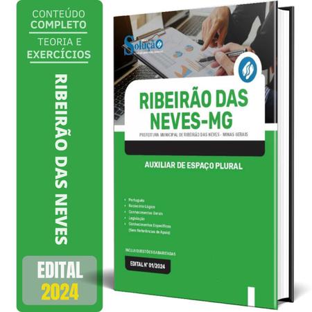 Apostila Prefeitura Ribeirão Das Neves Mg 2024 Auxiliar Imagem de Apostila Prefeitura Ribeirão Das Neves Mg 2024 Auxiliar