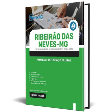 Apostila Prefeitura Ribeirão Das Neves Mg 2024 Auxiliar Imagem de Apostila Prefeitura Ribeirão Das Neves Mg 2024 Auxiliar