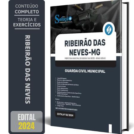 Apostila Prefeitura Ribeirão Das Neves Mg 2024 Guarda Civil - Editora Solucao Imagem de Apostila Prefeitura Ribeirão Das Neves Mg 2024 Guarda Civil
