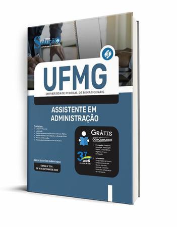 Apostila UFMG 2023 Assistente em Administração