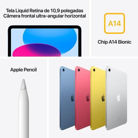 Imagem de Apple iPad 10,9" (10ª geração, Wi-Fi, 64GB) - Rosa 
