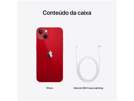 Imagem de Apple iPhone 13 512GB (PRODUCT)RED Tela 6,1”