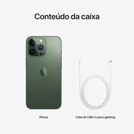 Imagem de Apple iPhone 13 Pro (512GB) - Verde-alpino