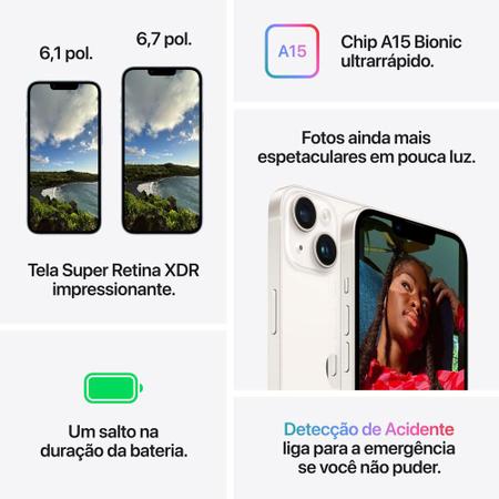 Imagem de Apple iPhone 14 512GB Roxo 